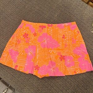 EUC vintage tiki skort